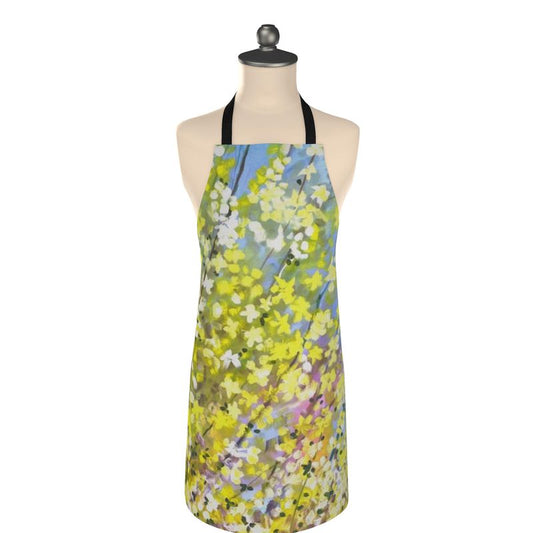 Blooming Forsythia Apron