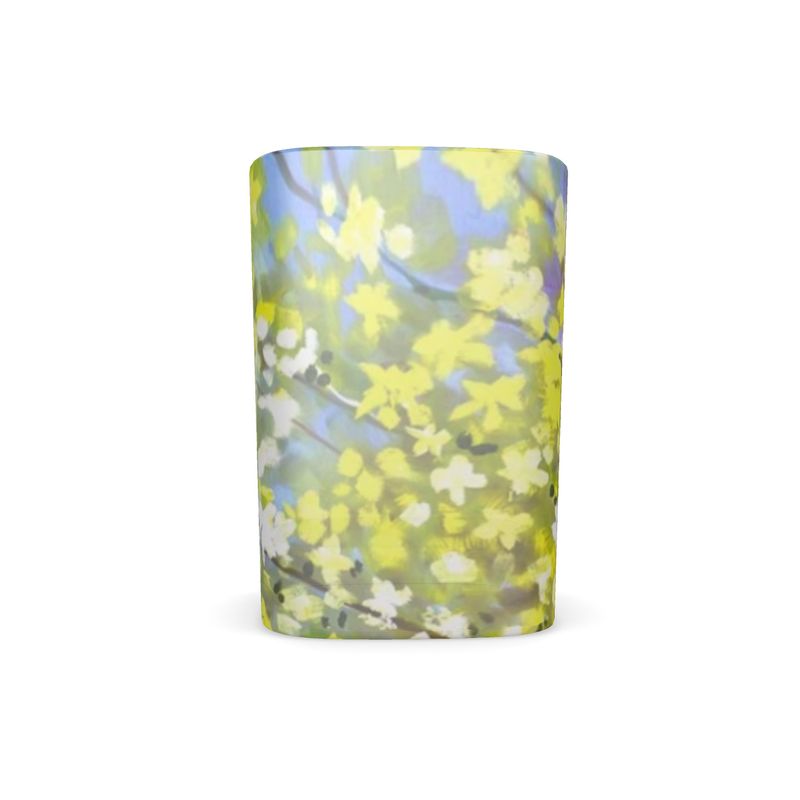 Blooming Forsythia Square Shot Glasses - 6 Set