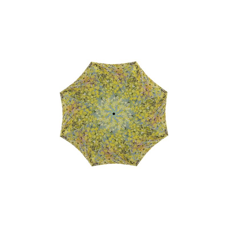 Blooming Forsythia Folding Umbrella