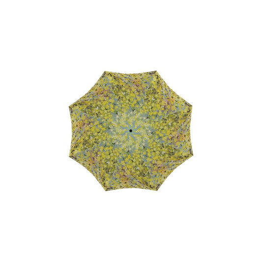 Blooming Forsythia Folding Umbrella