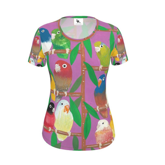 Parakeet Paradise Short-Sleeved T-Shirt