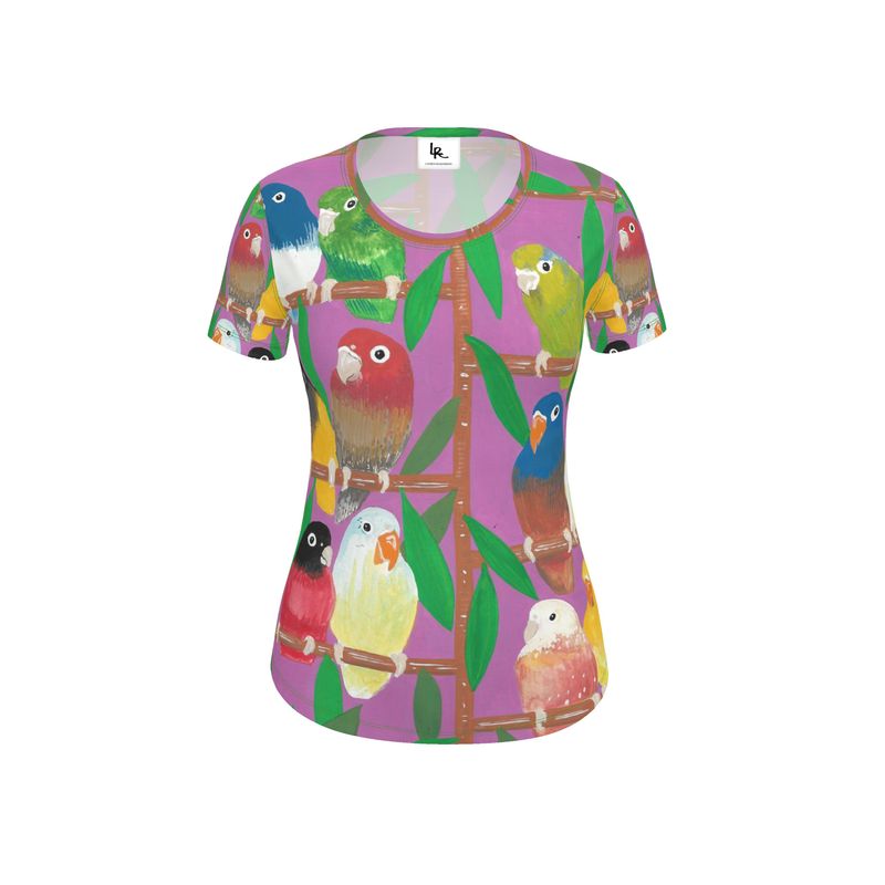 Parakeet Paradise Short-Sleeved T-Shirt