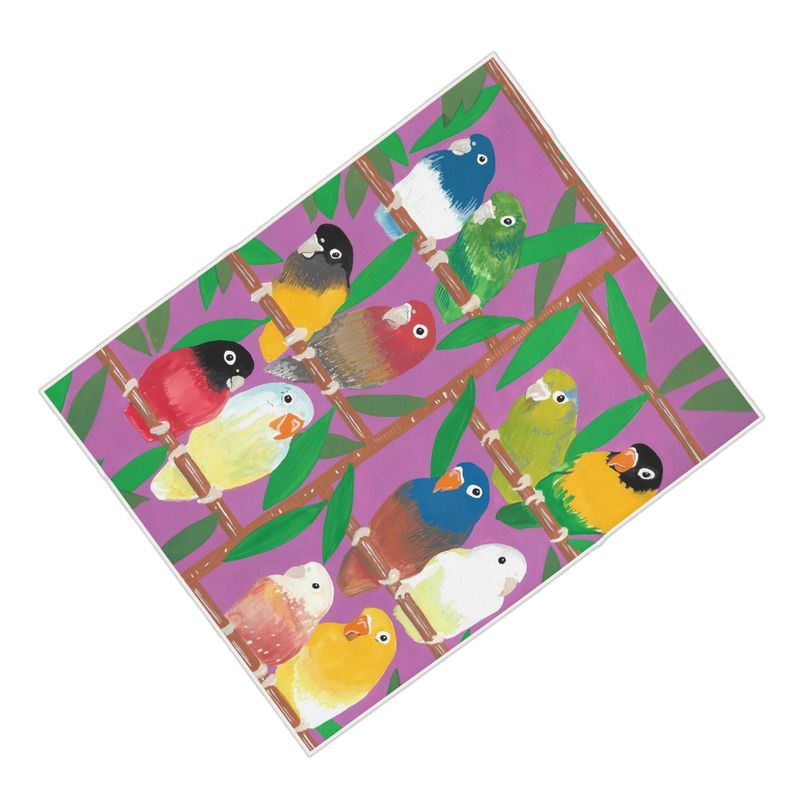 Parakeet Paradise Towels