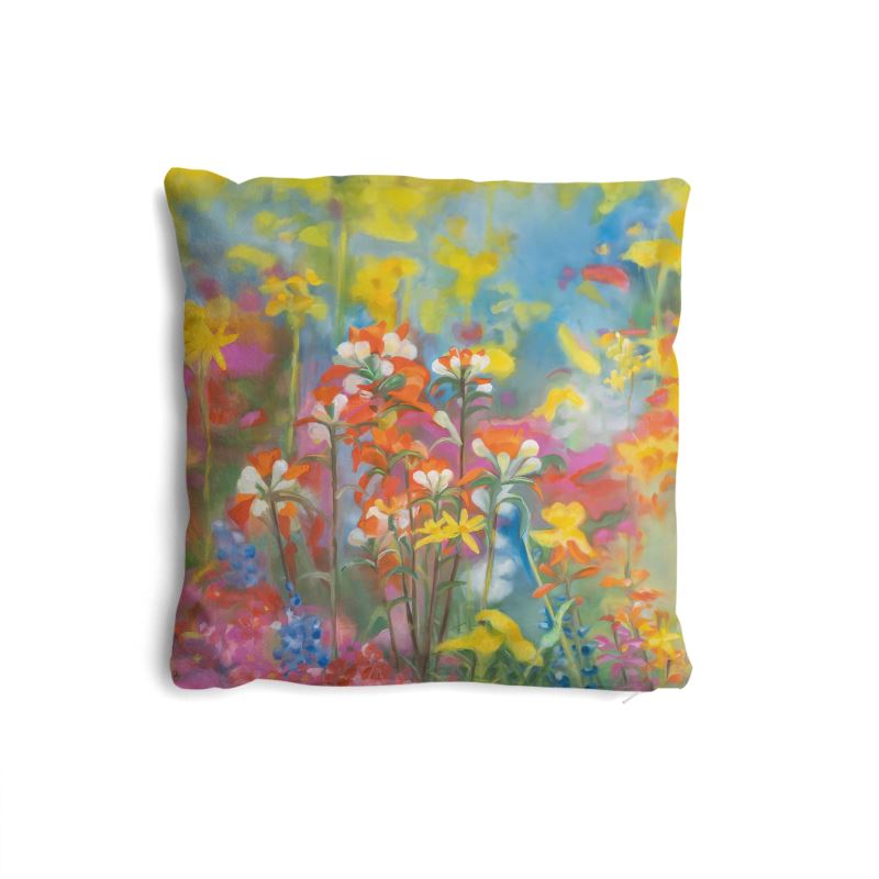 Breath of Flowers Set of Throw Pillows