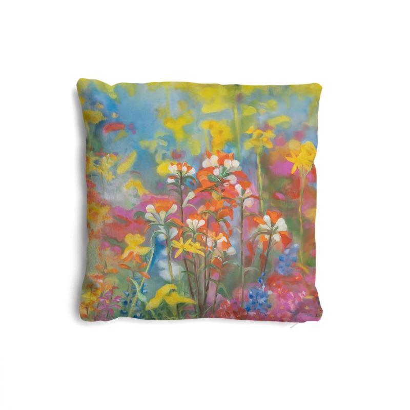 Breath of Flowers Set of Throw Pillows