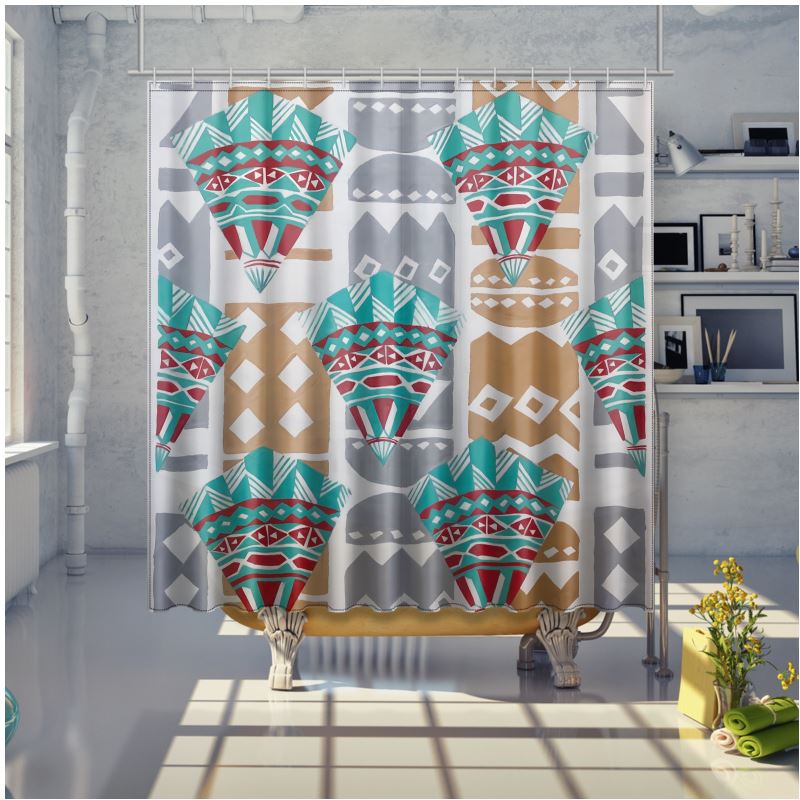 Primal Dance Shower Curtain