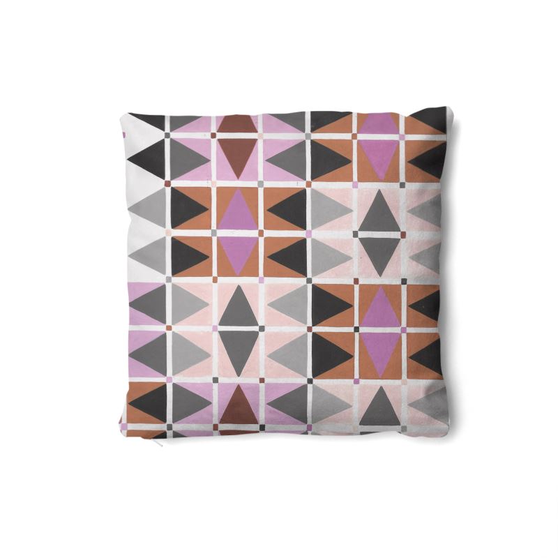 Triangle of Forces Set of Throw Pillows