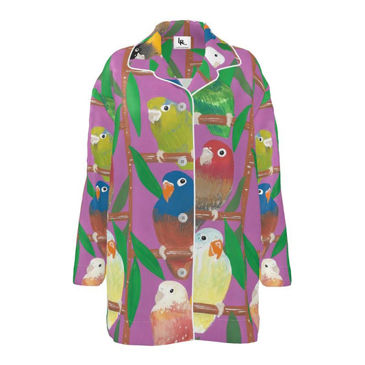 Parakeet Paradise Pajama Top