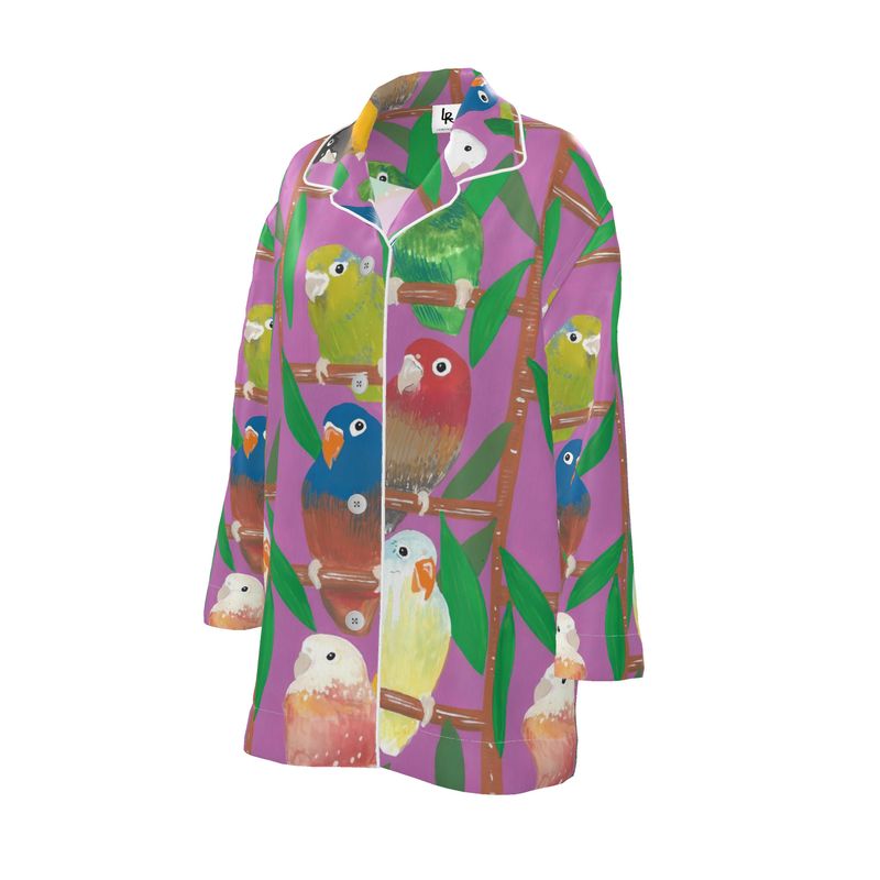 Parakeet Paradise Pajama Top