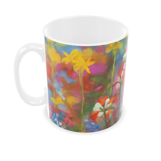 Breath of Flowers Ceramic Mug