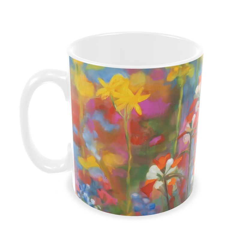 Breath of Flowers Ceramic Mug