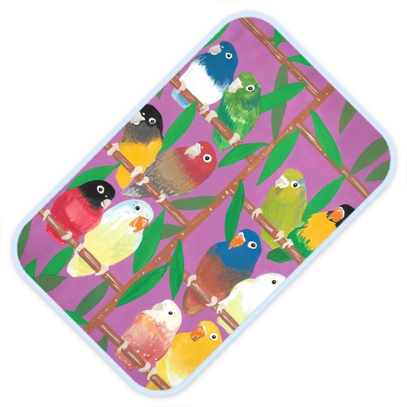 Parakeet Paradise Baby Changing Mat