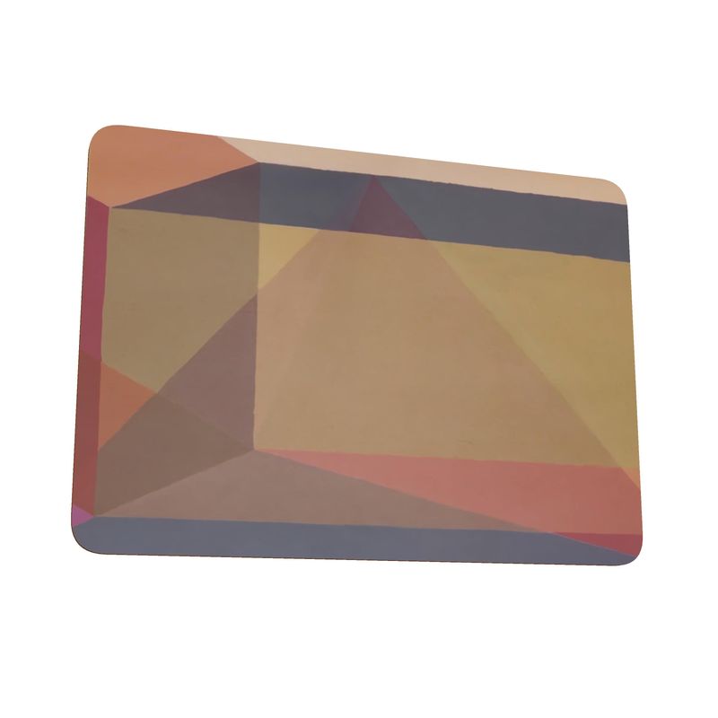 Clean Cubist Collage Placemats