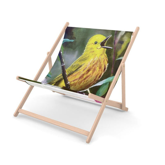 Yellow Warbler Double Deckchair