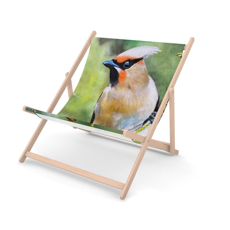 Cedar Waxwing Double Deckchair