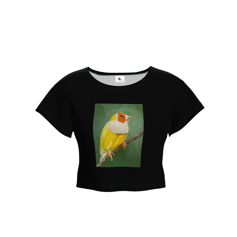 Western Tanager Crop Top