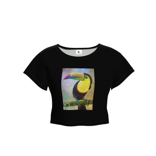 Keel-Billed Toucan Crop Top