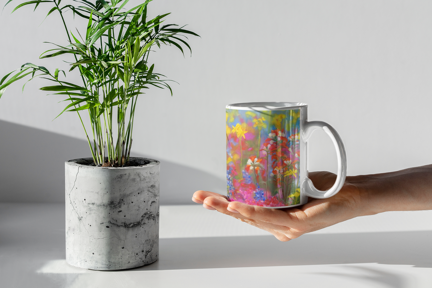 Breath of Flowers Ceramic Mug