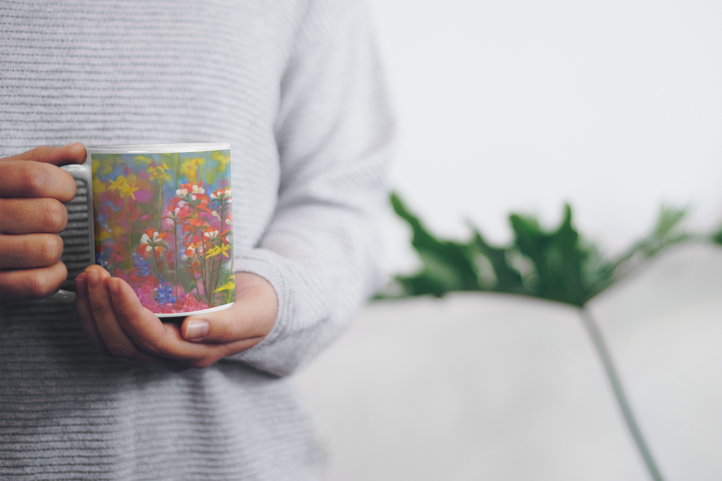 Breath of Flowers Ceramic Mug