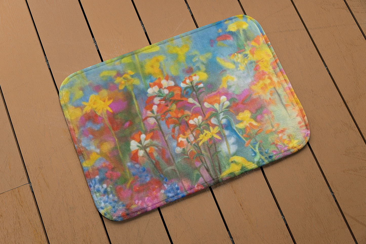 Breath of Flowers Bath Mat