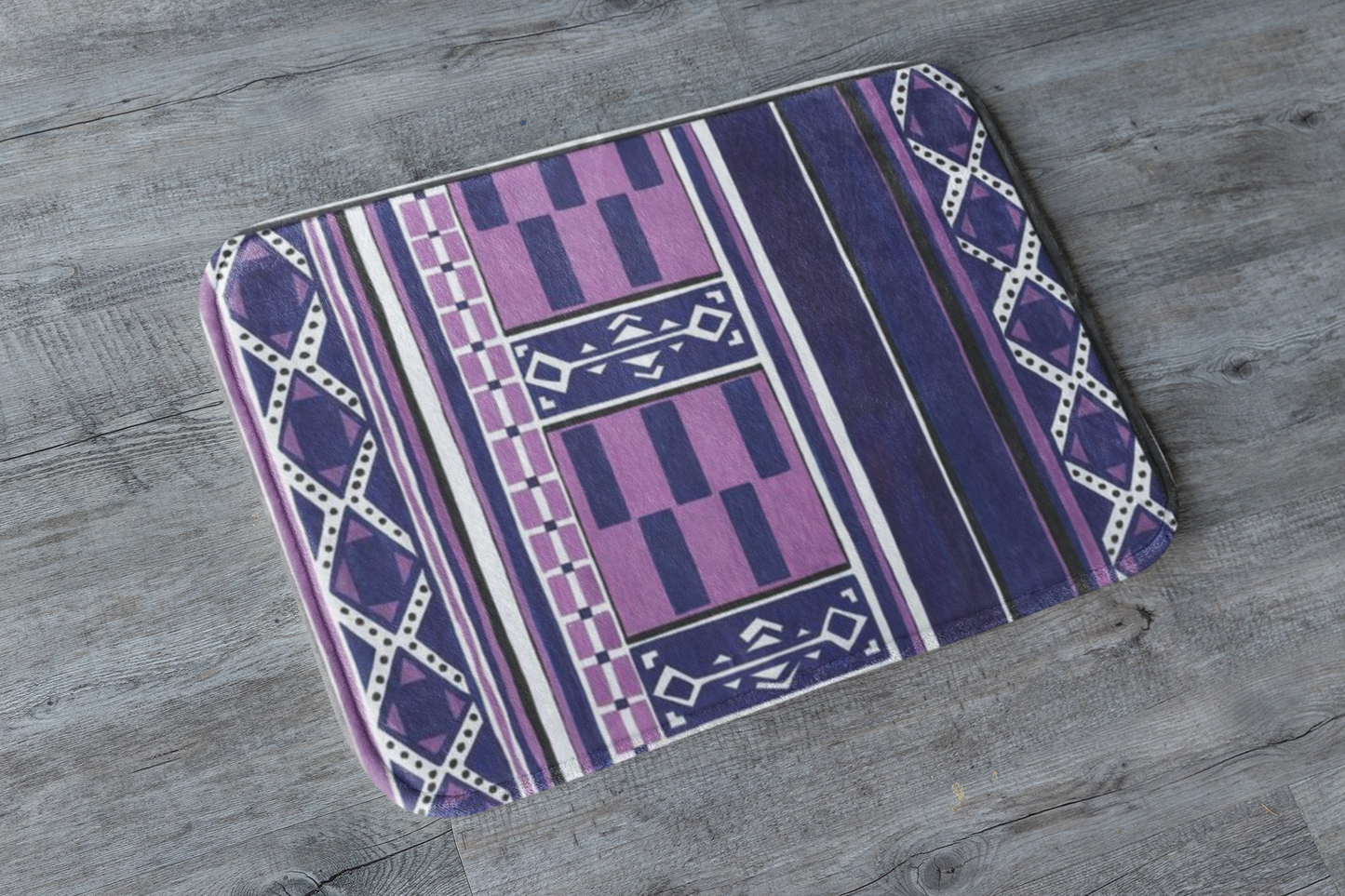 Modern Native Bath Mat