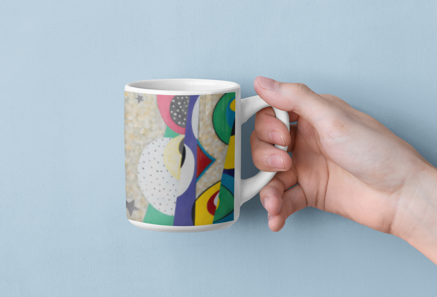 Kinetic Energy Ceramic Mug