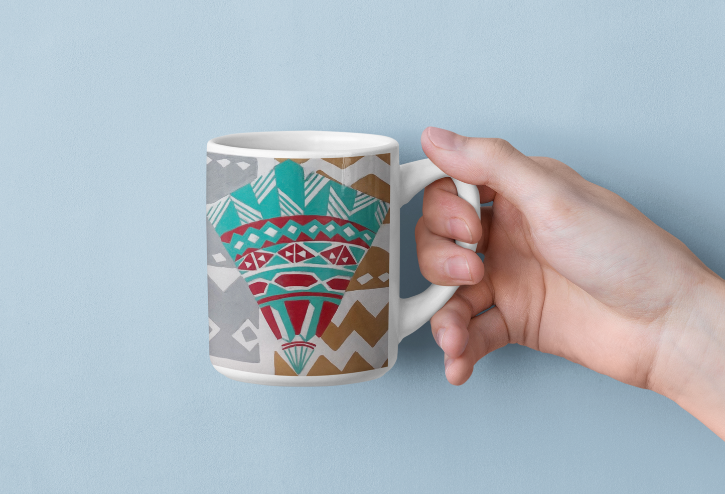 Primal Dance Ceramic Mug