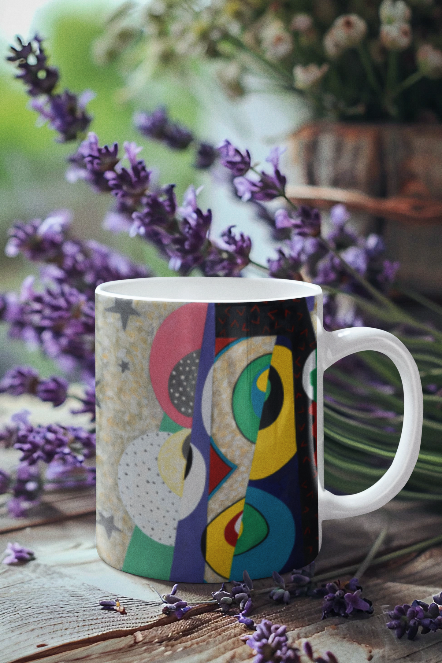 Kinetic Energy Ceramic Mug