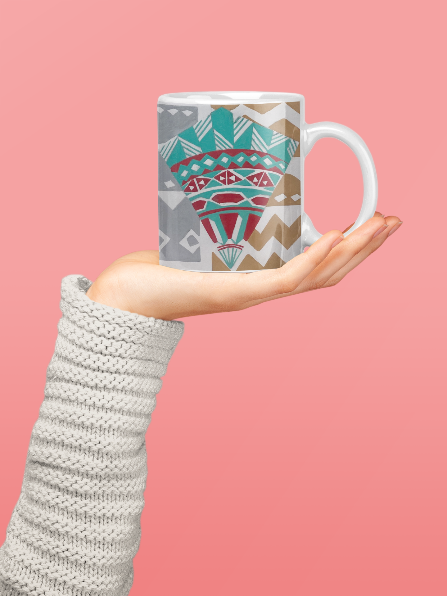 Primal Dance Ceramic Mug