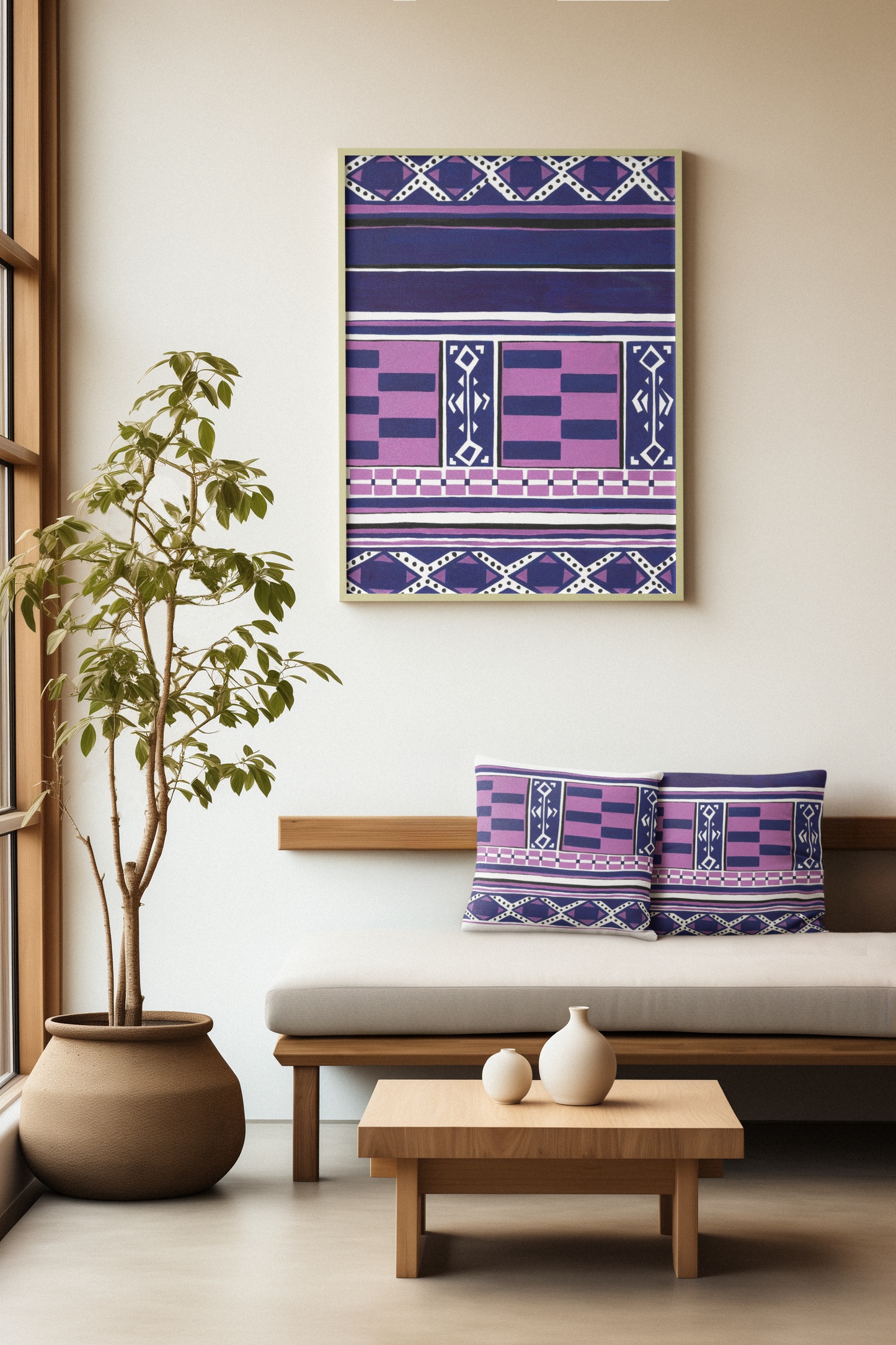 Modern Native Pillow Set